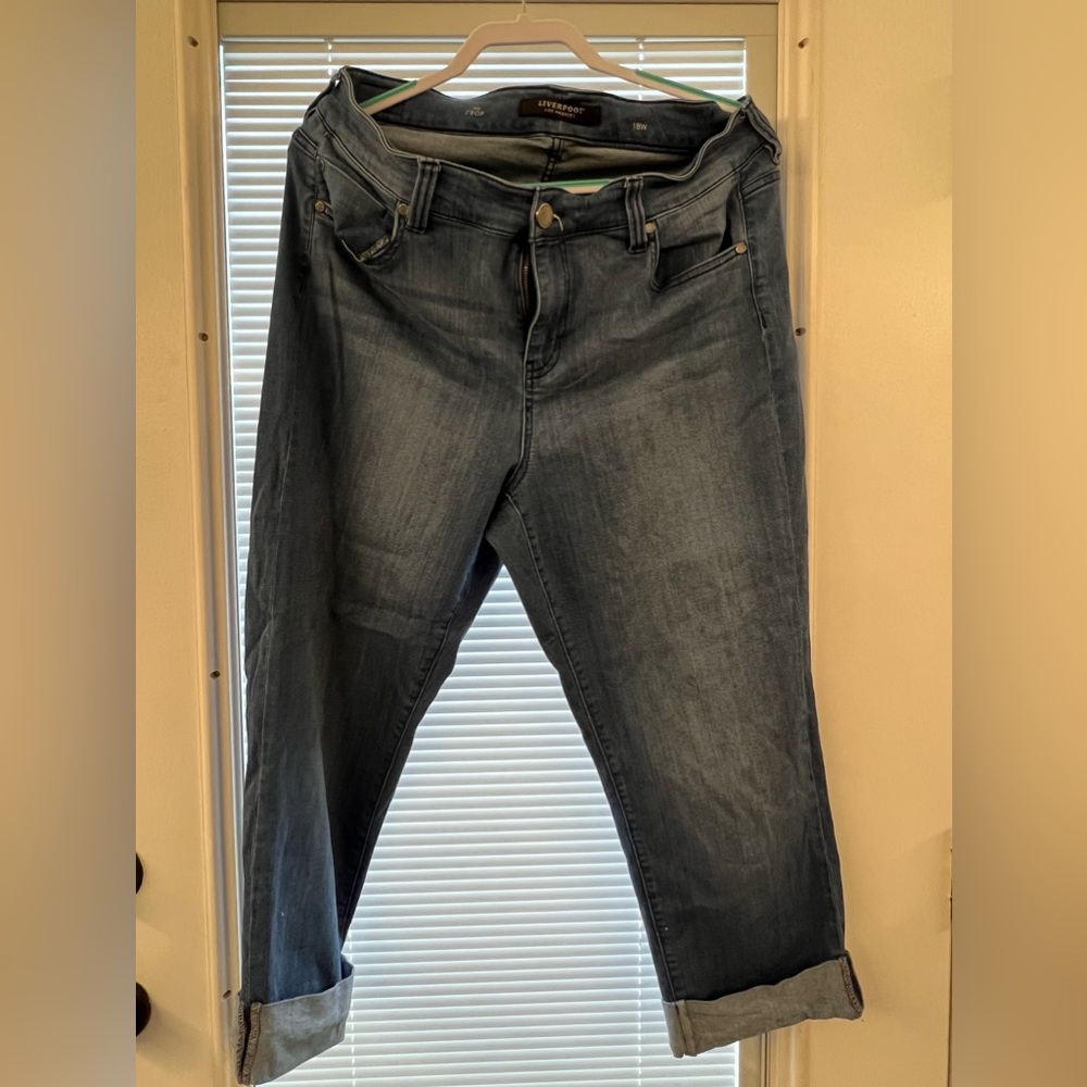 Liverpool crop jeans